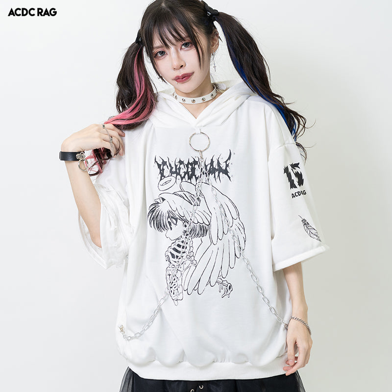 半袖]肋骨天使 パーカー – ACDC RAG