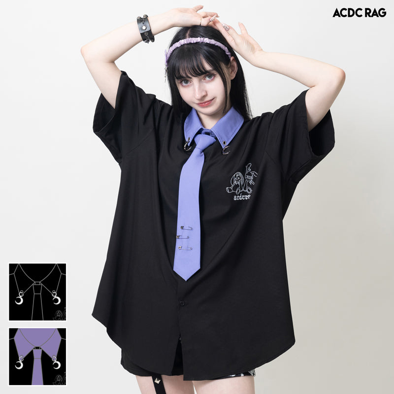 Short Sleeves] MOON BUNNY DOLLS SHIRT – ACDC RAG