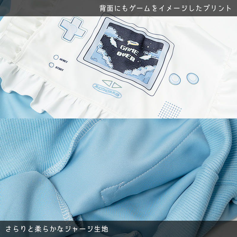 画像をギャラリービューアに読み込む, GAME OVER フリルジャケット(プラスサイズモデルVer.)