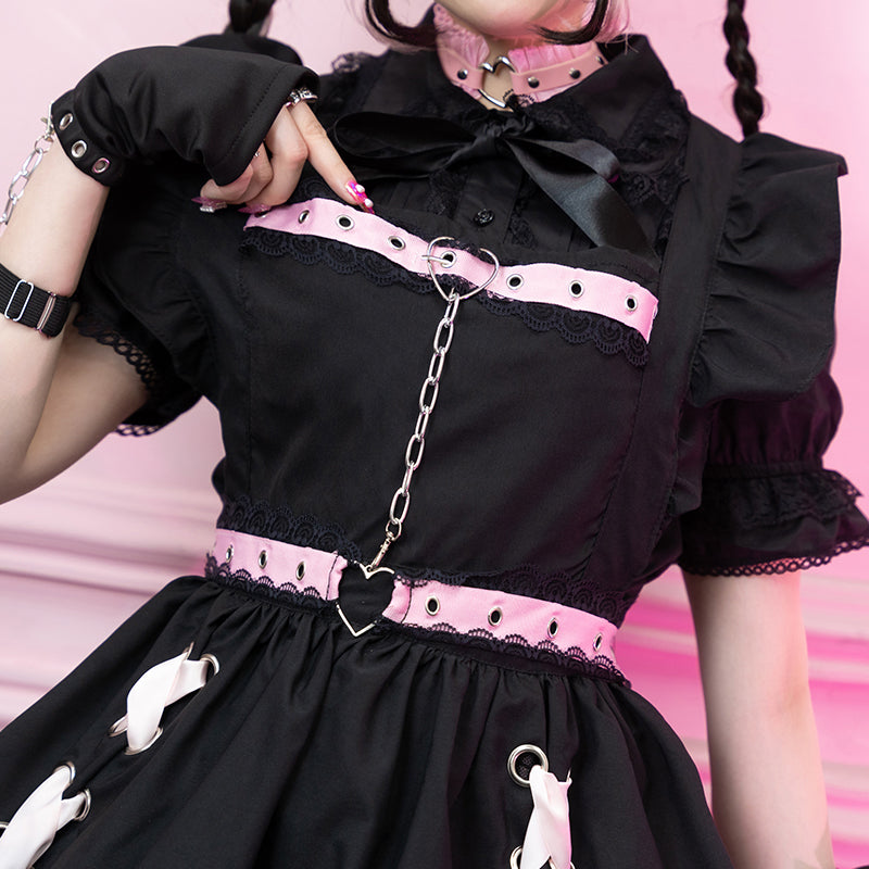 画像をギャラリービューアに読み込む, LOVE PUNK エプロン