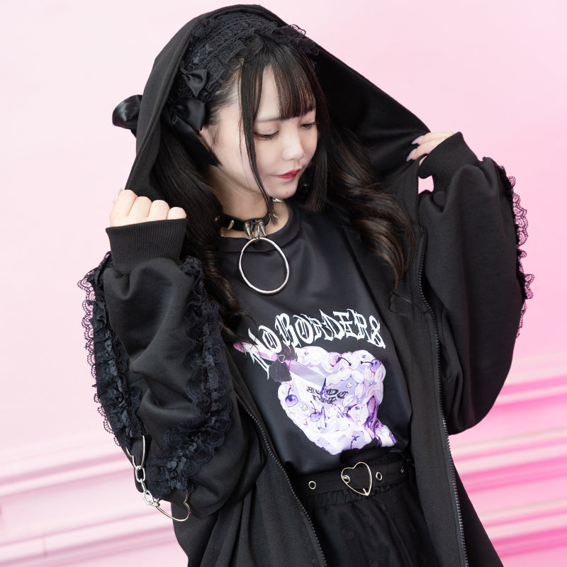 画像をギャラリービューアに読み込む, LOVE PUNK ZIPパーカー