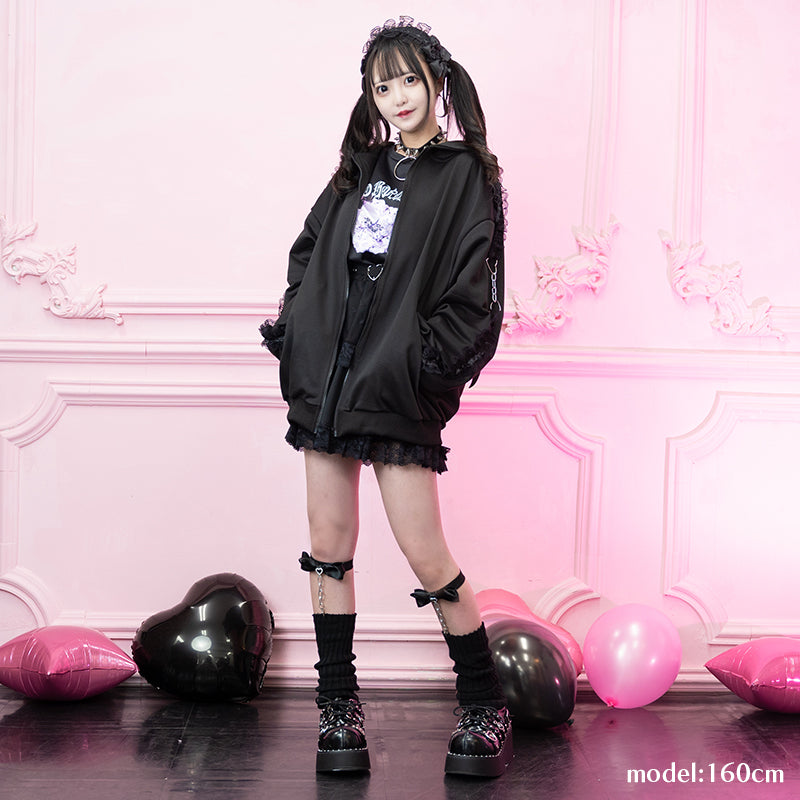 画像をギャラリービューアに読み込む, LOVE PUNK ZIPパーカー