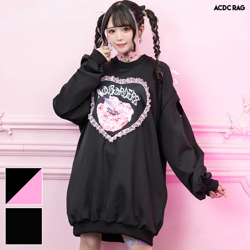 画像をギャラリービューアに読み込む, LOVE PUNK スウェット