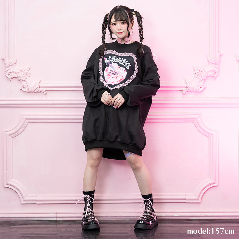 画像をギャラリービューアに読み込む, LOVE PUNK スウェット