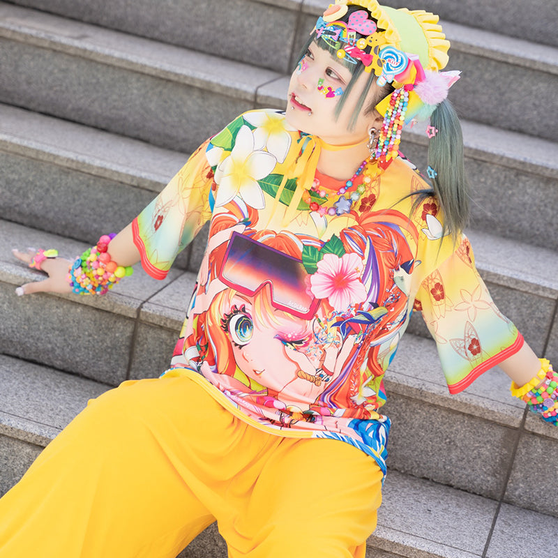 画像をギャラリービューアに読み込む, アロハ~!!サイコーサマー!! T