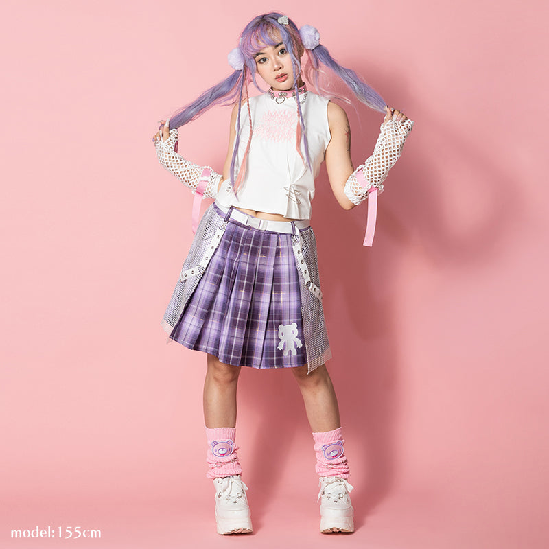 画像をギャラリービューアに読み込む, パステルグル〜ミ〜 メッシュスカート