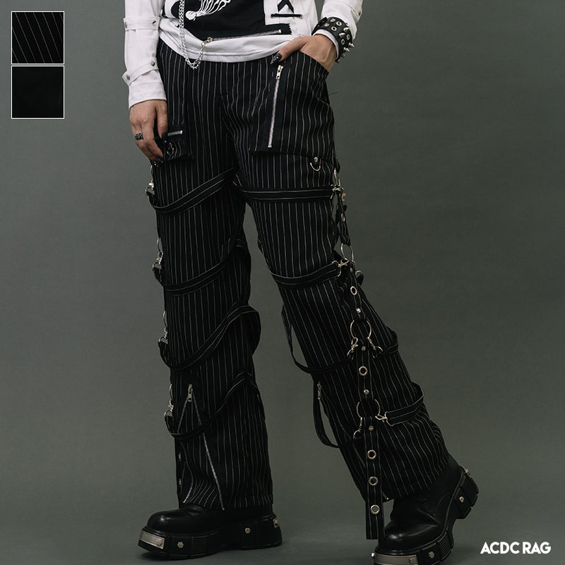 00s archive アシメントリー 変形 damage カットソー punk XYXIONGMAO Techwear Shirt Cyberpunk Japanese Streetwear Hip