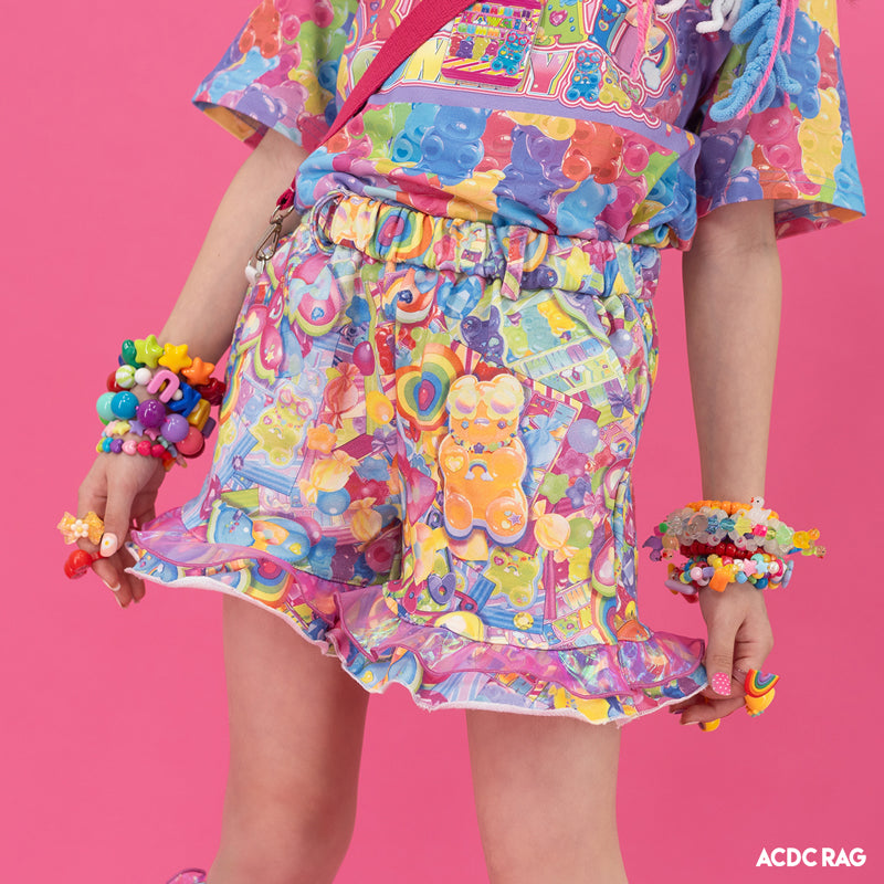 エルロデオ　Kiitos　パンツ　カラフル　派手　デコラ パッチワーク　未使用 キッズ]デコラブ ショートパンツ – ACDC RAG