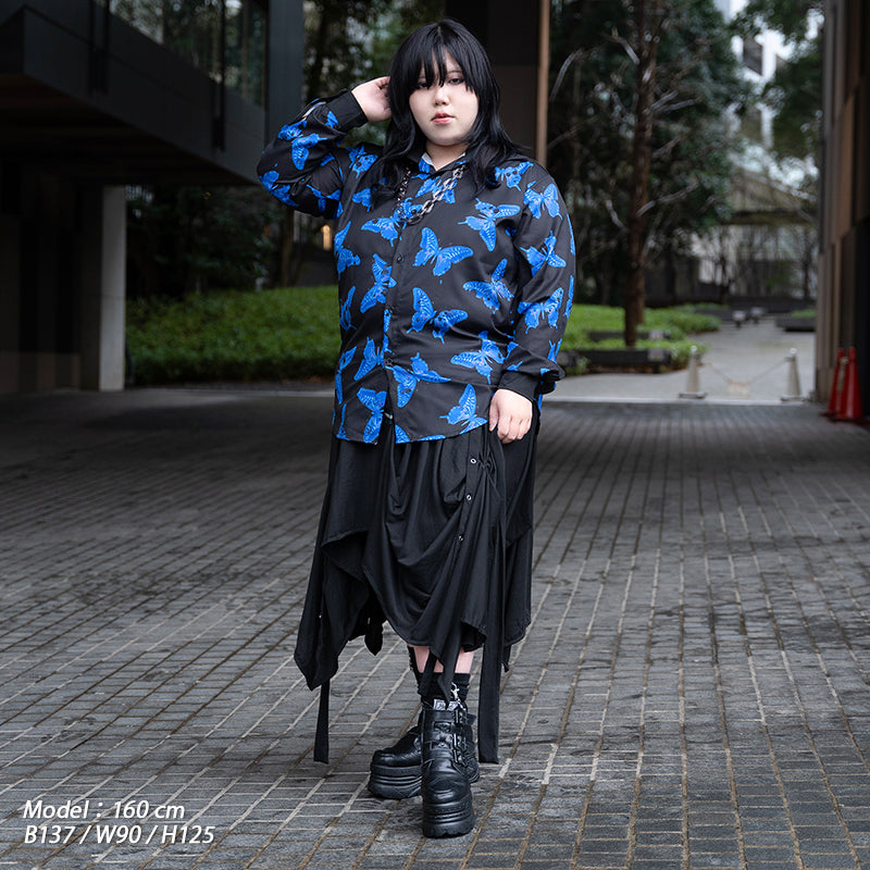 I read an image to a gallery viewer, Butterfly Shirt (Plus Size Ver.)