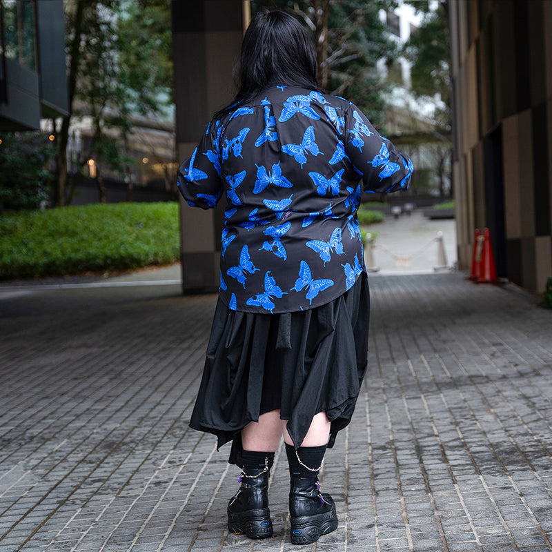 I read an image to a gallery viewer, Butterfly Shirt (Plus Size Ver.)