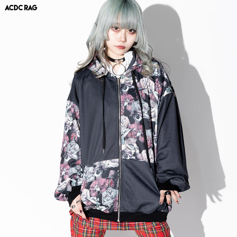 Organs Switching Zip Hoodie – ACDC RAG