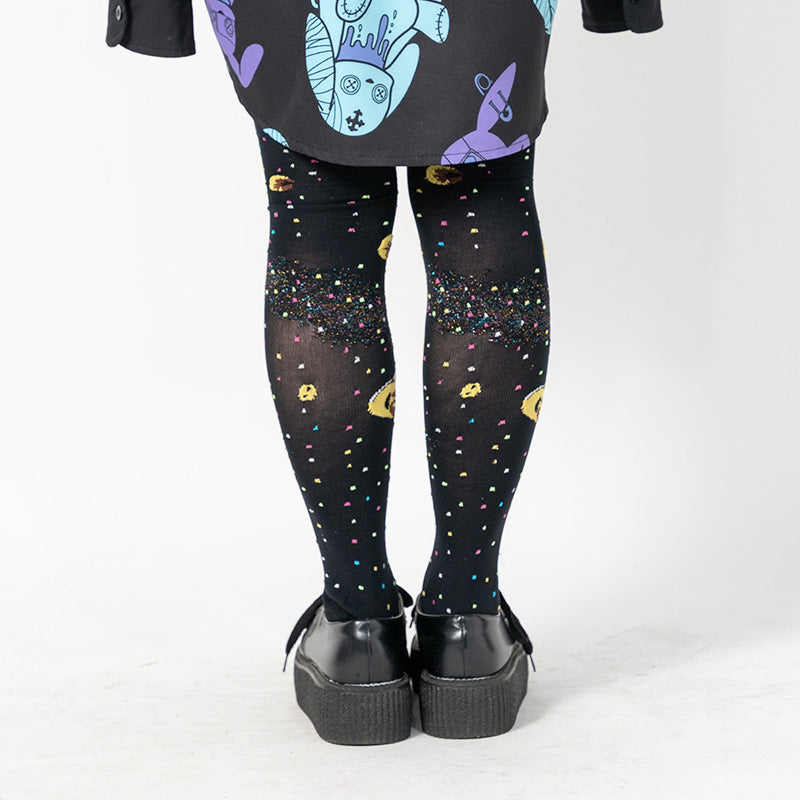 I read an image to a gallery viewer, Galaxy Knee-High Socks