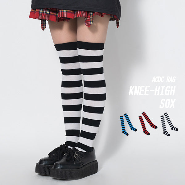 Border Knee High Socks – ACDC RAG