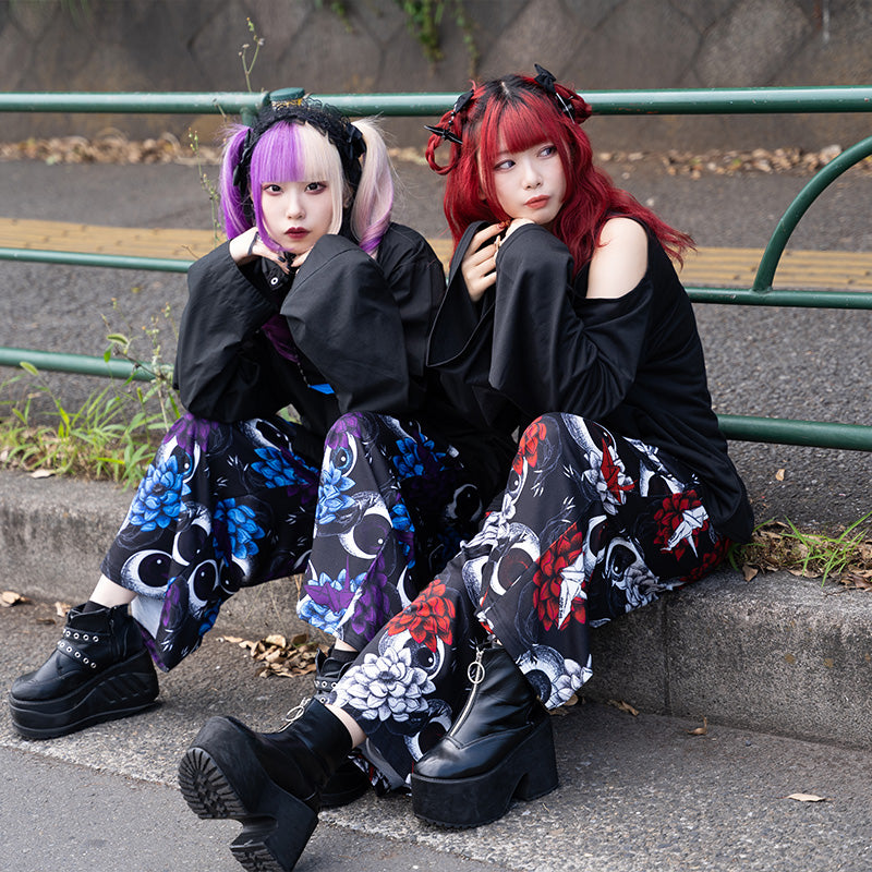 画像をギャラリービューアに読み込む, ハスノハナ ワイドパンツ
