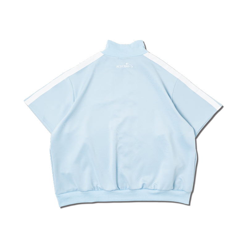 I read an image to a gallery viewer, Blood Pack/Pill Bottle Jersey S/S Jacket P.Blue