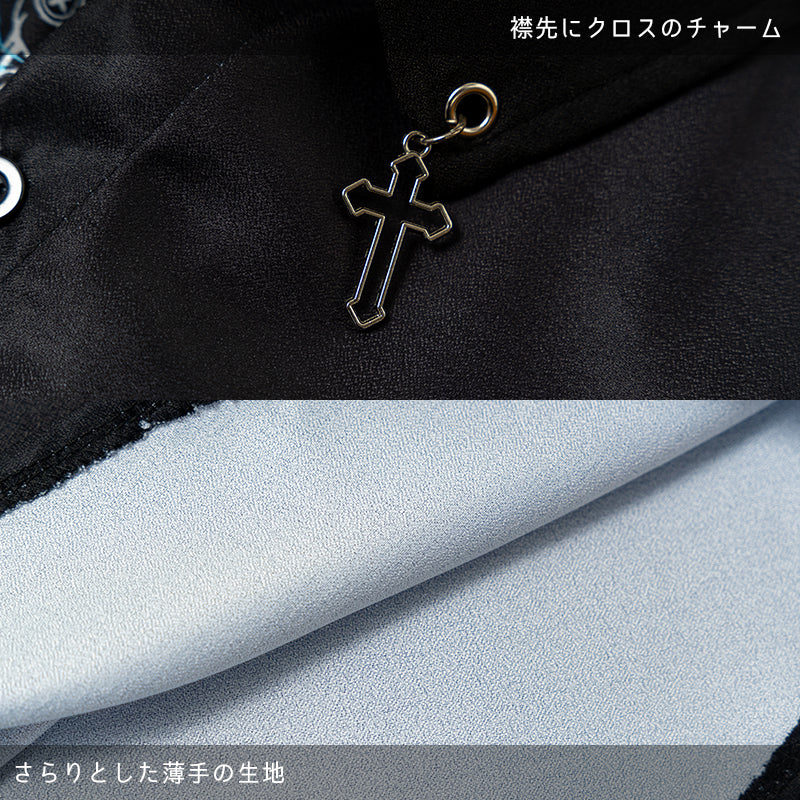 画像をギャラリービューアに読み込む, BLOODミル アシメシャツ