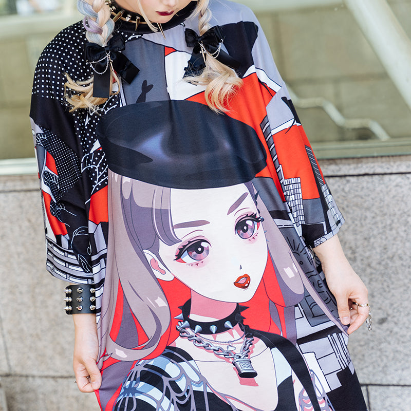 I read an image to a gallery viewer, Mana Huge T-Shirt