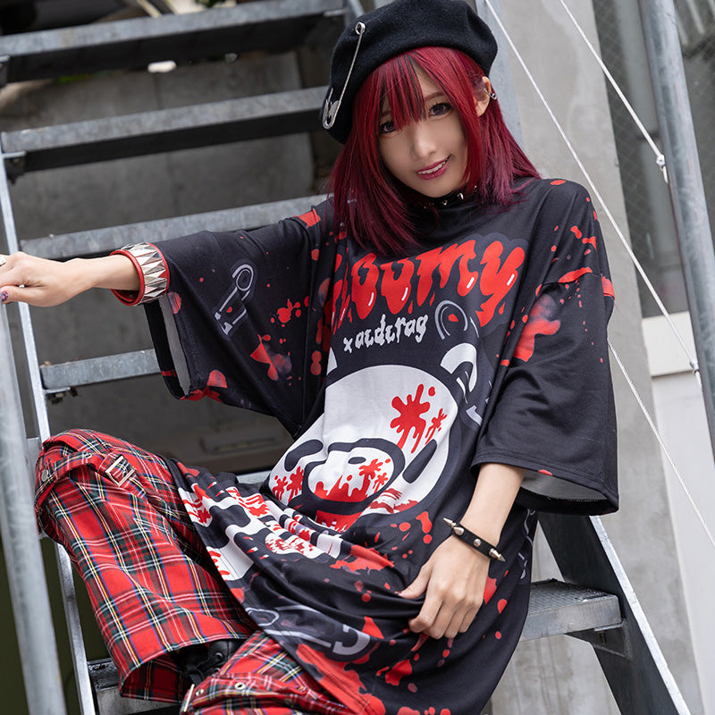 I read an image to a gallery viewer, Dark Gloomy Huge T-Shirt