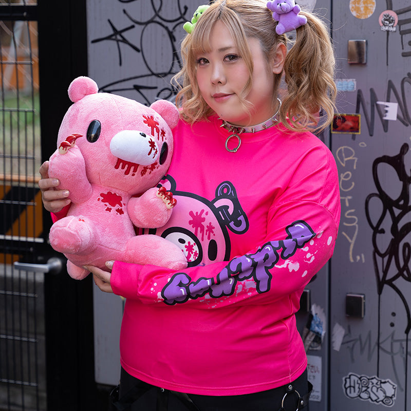 画像をギャラリービューアに読み込む, チェックグル〜ミ〜 L/S Tシャツ