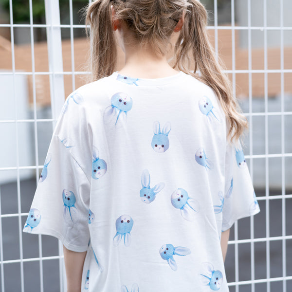 画像をギャラリービューアに読み込む, うさじスリー Tシャツ