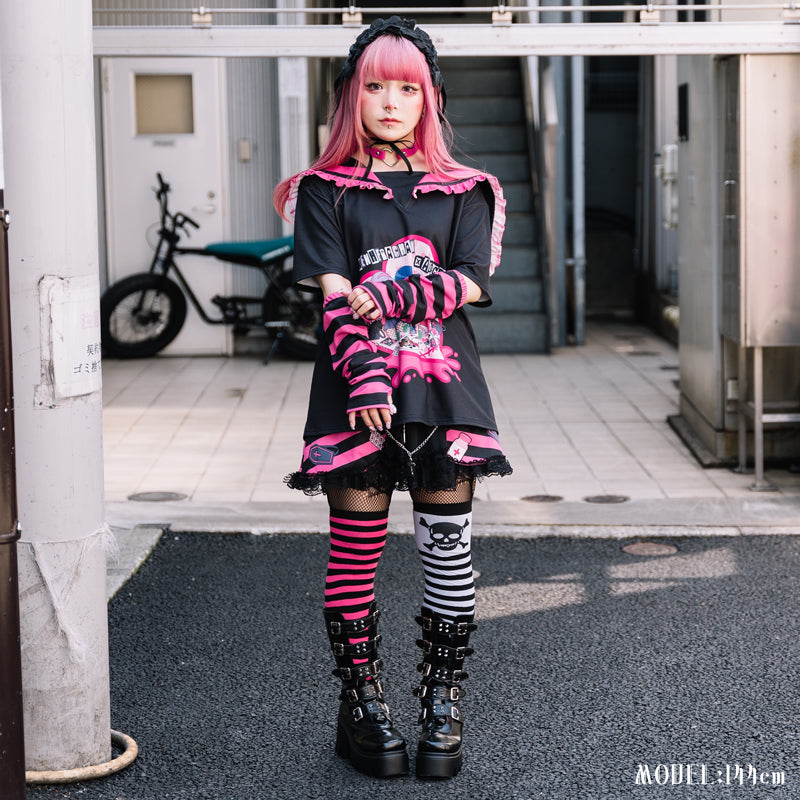 I read an image to a gallery viewer, Yamikawa Punk Menhera Chan Skirt