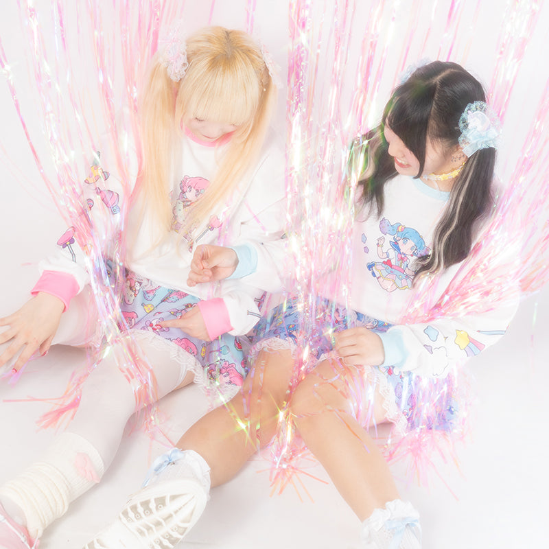 I read an image to a gallery viewer, Fuwa-chan Long-Sleeve Tee