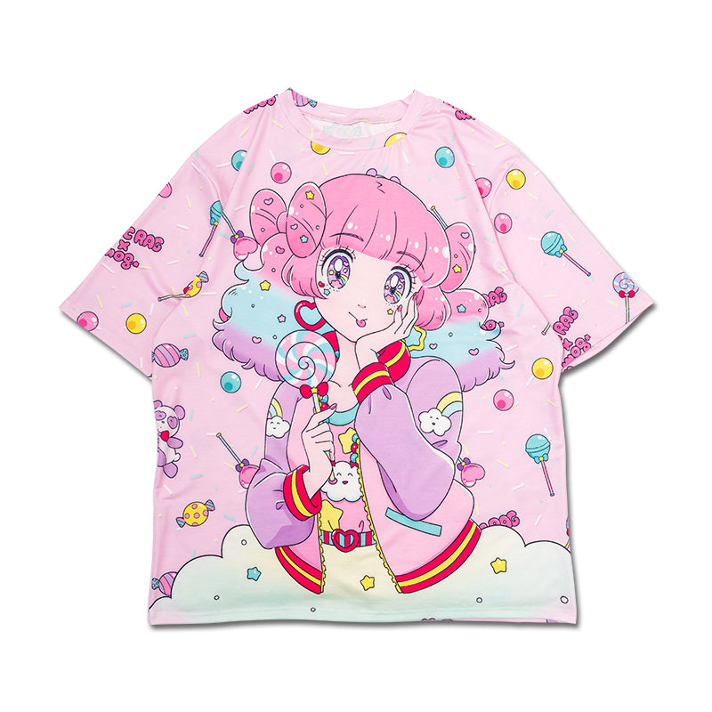 I read an image to a gallery viewer, Fuwa-chan T-Shirt