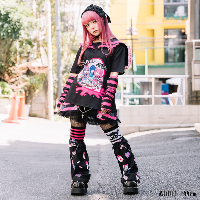 Yamikawa Punk Menhera Chan Sailor Tee