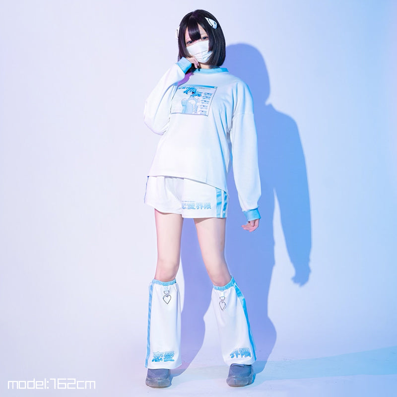 I read an image to a gallery viewer, Renai Rei-chan Leg Warmers