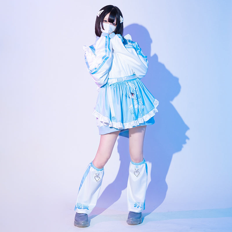 I read an image to a gallery viewer, Renai Rei-chan Leg Warmers