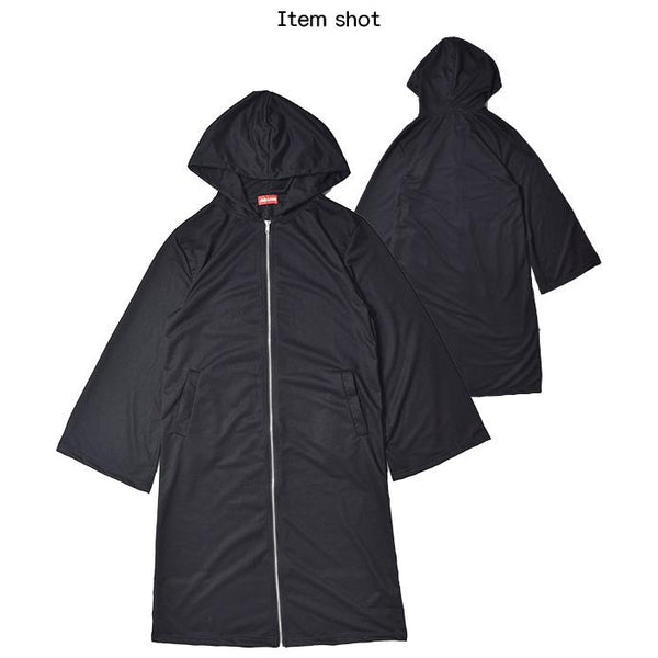 I read an image to a gallery viewer, Kimono Long Hoodie
