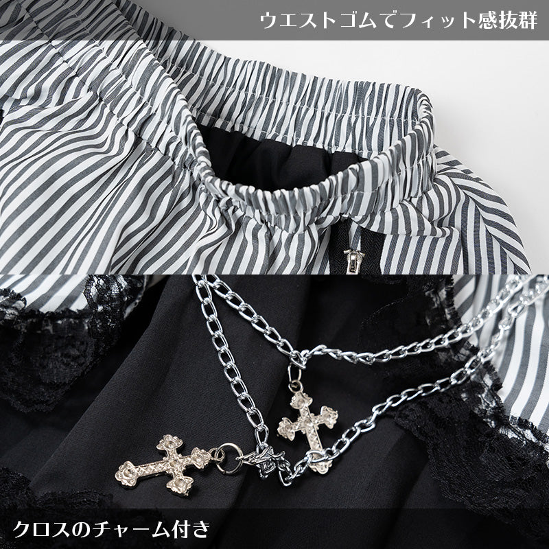 画像をギャラリービューアに読み込む, Wクロススカート