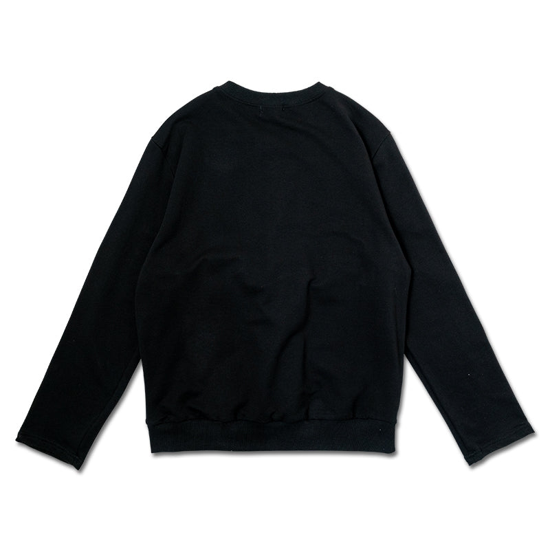 I read an image to a gallery viewer, Cross Lace Long-sleeve Tee