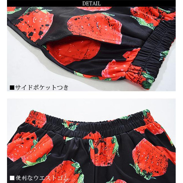 I read an image to a gallery viewer, Strawberry Short Pants