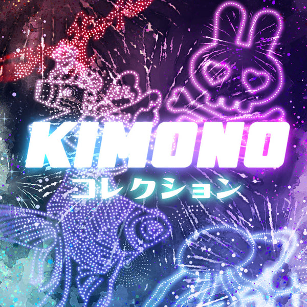 【komuさん専用】BONASTRE MESSENGER KIMONO A4 MIZUBASHO - Dress and Haori Set - Ametsuchi