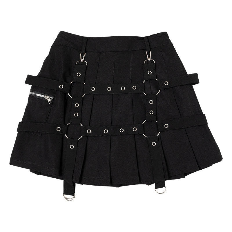 Drip Heart Harness Skirt – ACDC RAG