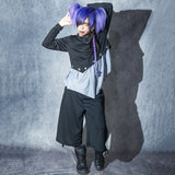 Dark Abyss Asymmetric Cut-&-Sew Tee (Men Ver.)