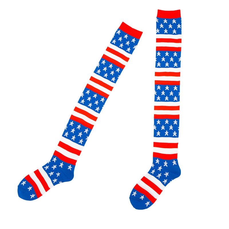 USA Border Knee-High Socks