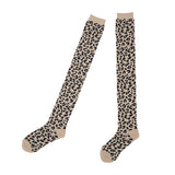 Leopard Knee-High Socks