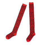 Leopard Knee-High Socks