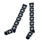 NEW All-Skull Over-the-Knee Socks