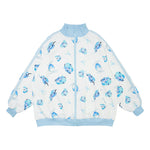 WHITE/PASTEL BLUE