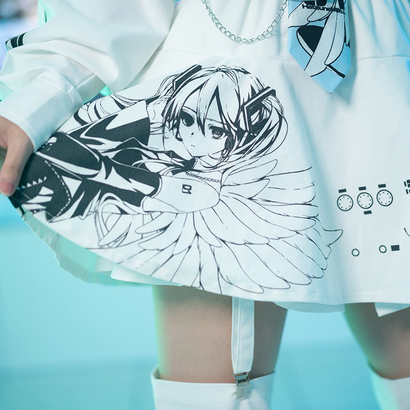 Hatsune Miku Skirt with Pantlegs