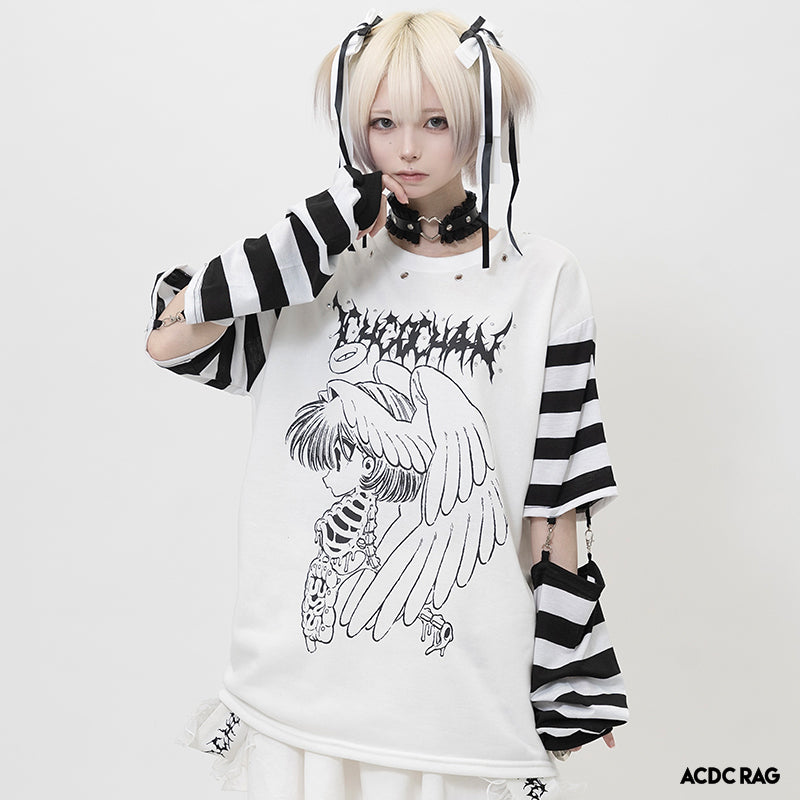 Ribcage Angel Long-Sleeve – ACDC RAG