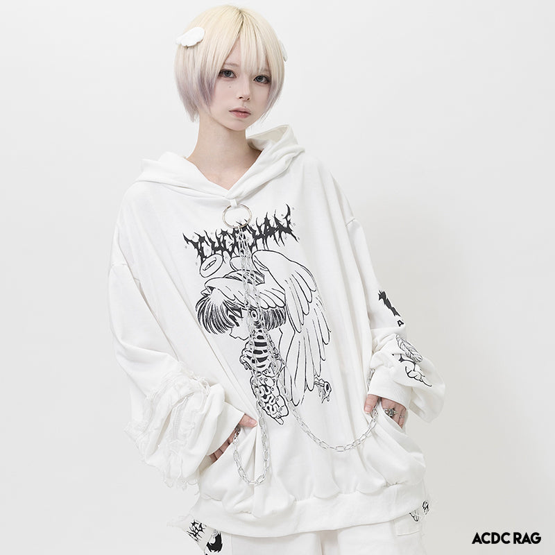 Ribcage Angel Hoodie – ACDC RAG