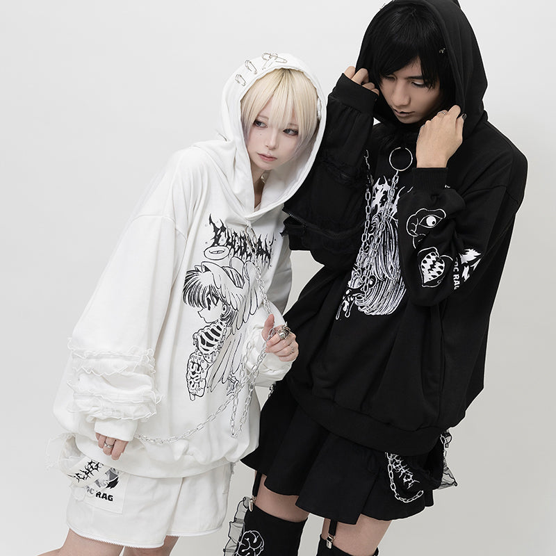 Ribcage Angel Hoodie – ACDC RAG