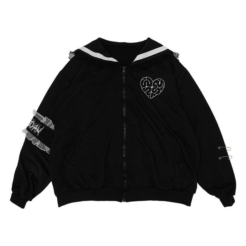 Brain Drain Girl Sailor Jacket