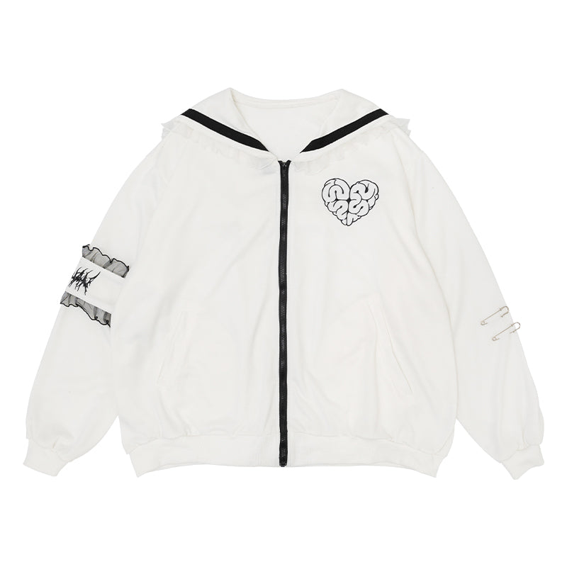 Ribcage Angel Sailor Jacket