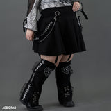 [Plus size] BRAIN DRAIN GIRL SKIRT WITH PANTLEGS