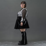 [Plus size] BRAIN DRAIN GIRL SKIRT WITH PANTLEGS